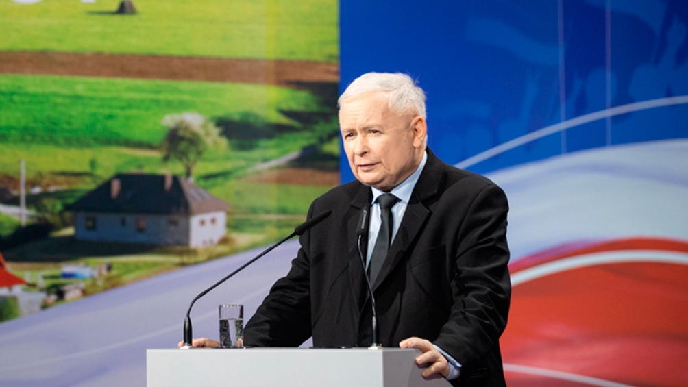 Jaroslaw Kaczynski, líder de Ley Justicia (PiS)
