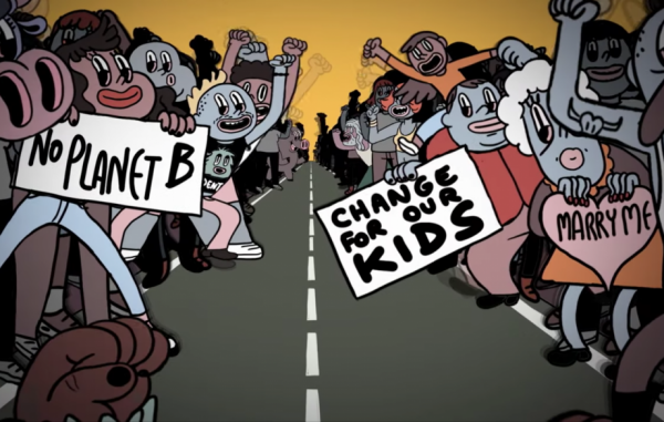 Foals advierte sobre el cambio climático en el distópico videoclip animado de “Like Lightning”